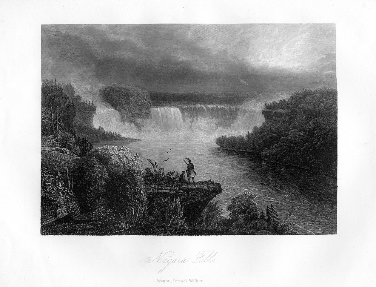 Chutes du Niagara, 1855 - Unbekannt