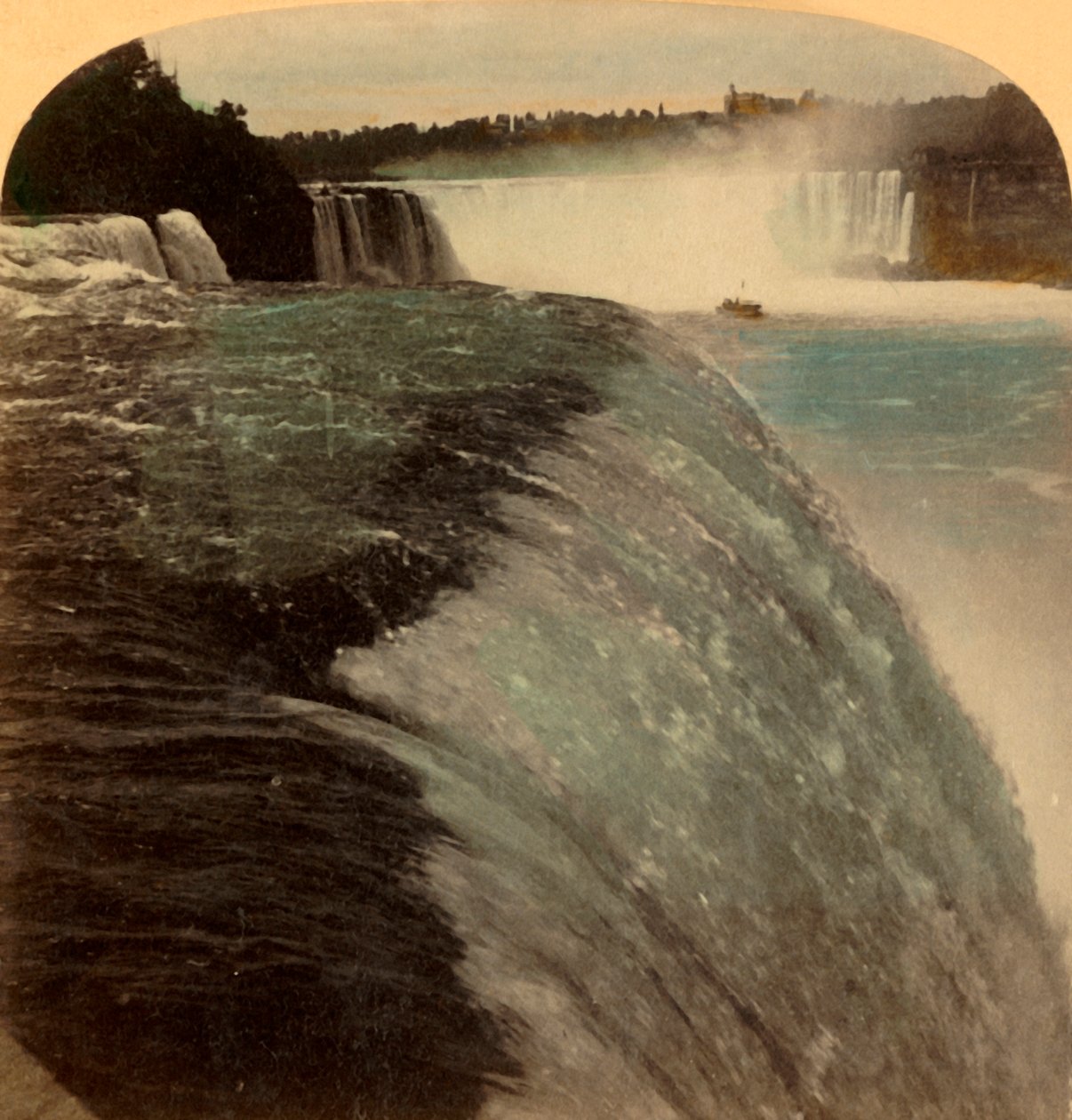 Les chutes du Niagara depuis Prospect Point, États-Unis, 1894 - Unbekannt