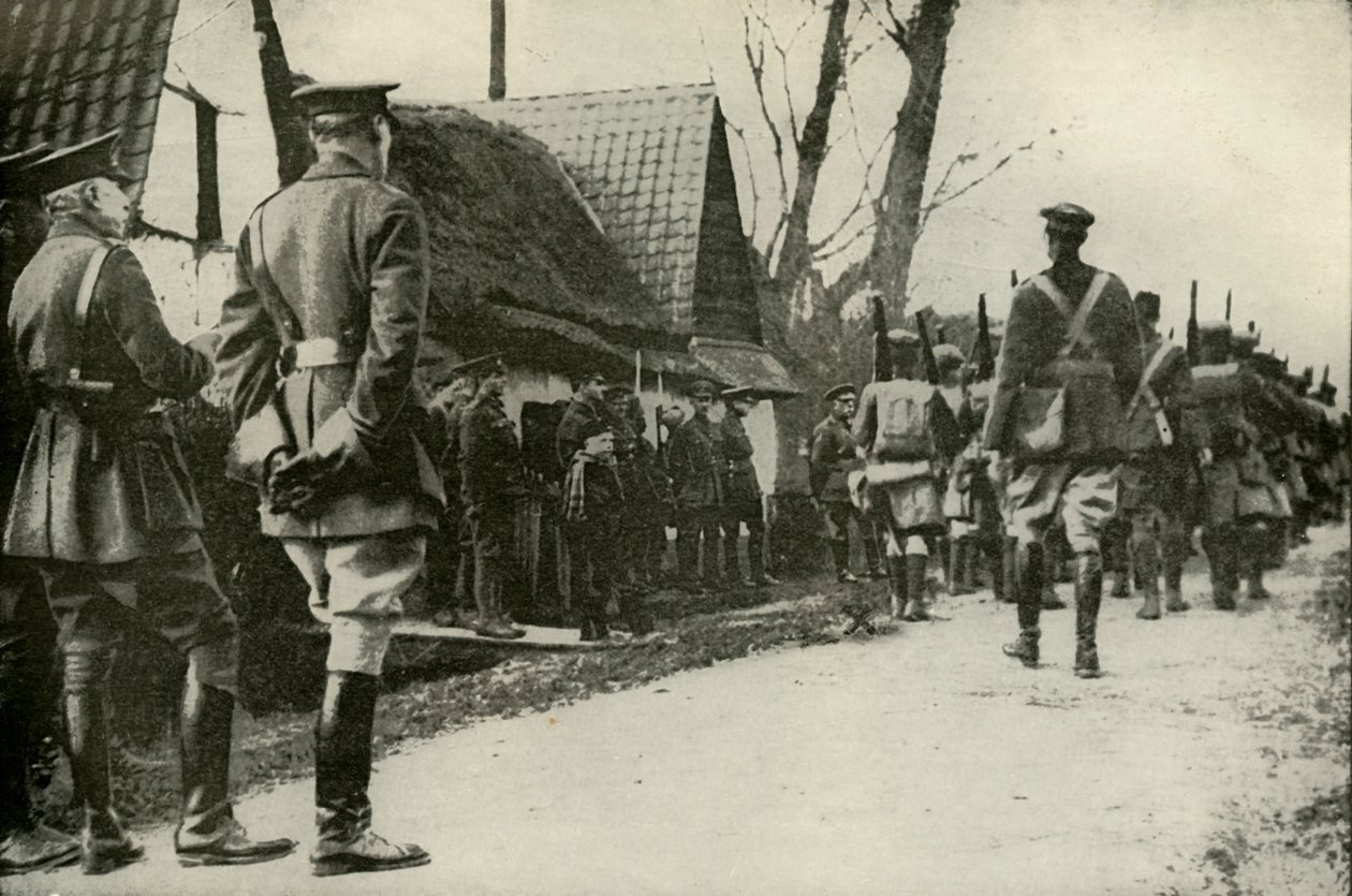 En route pour les tranchées, 1919 - Unbekannt