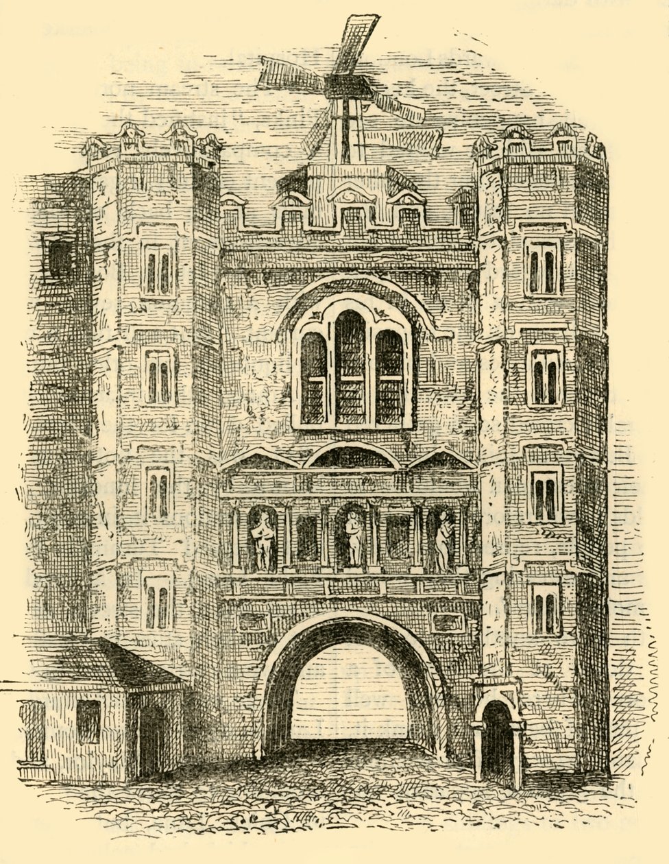 Old Newgate, vers 1760, vers 1872 - Unbekannt