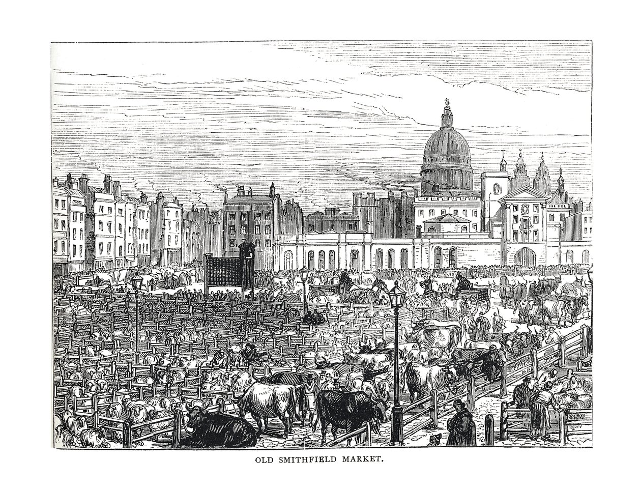 Ancien marché de Smithfield, 1878 - Unbekannt