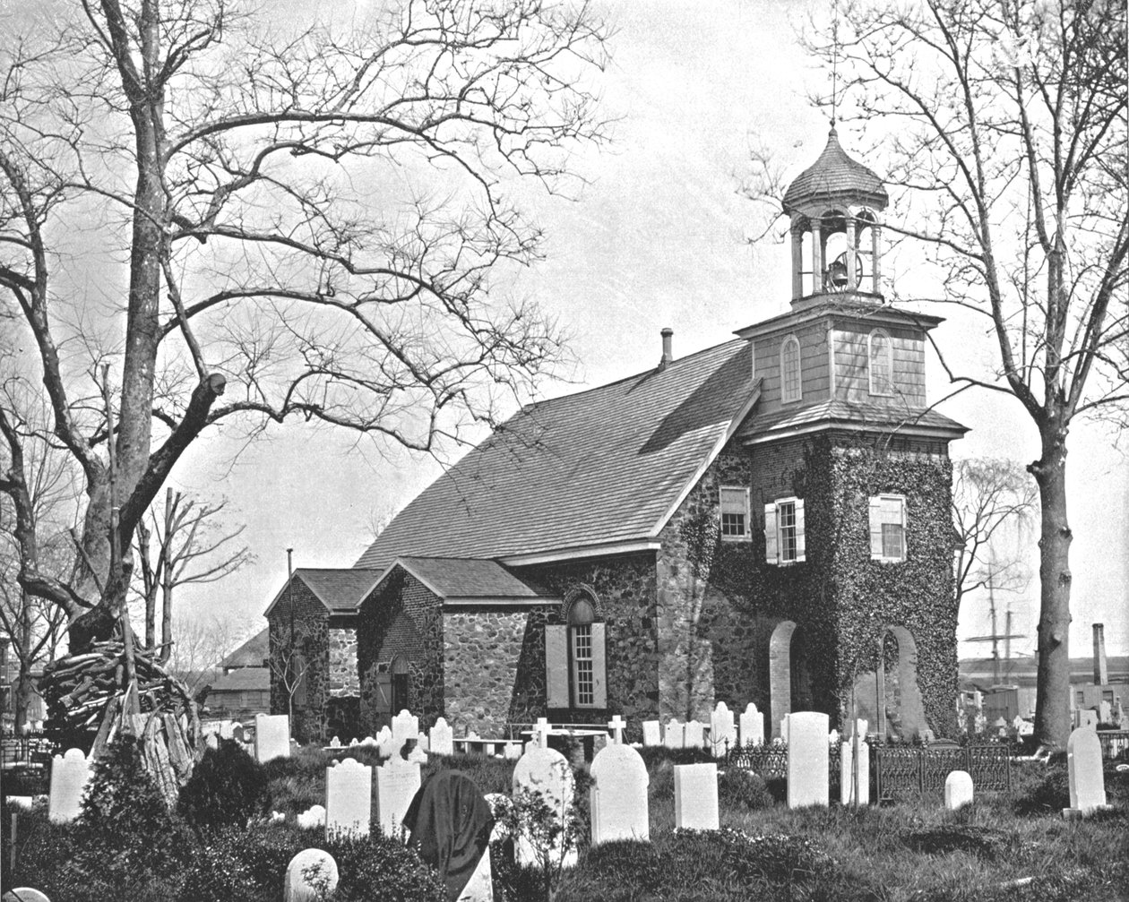 Église des vieux Suédois, Wilmington, Delaware, USA, c1900 - Unbekannt