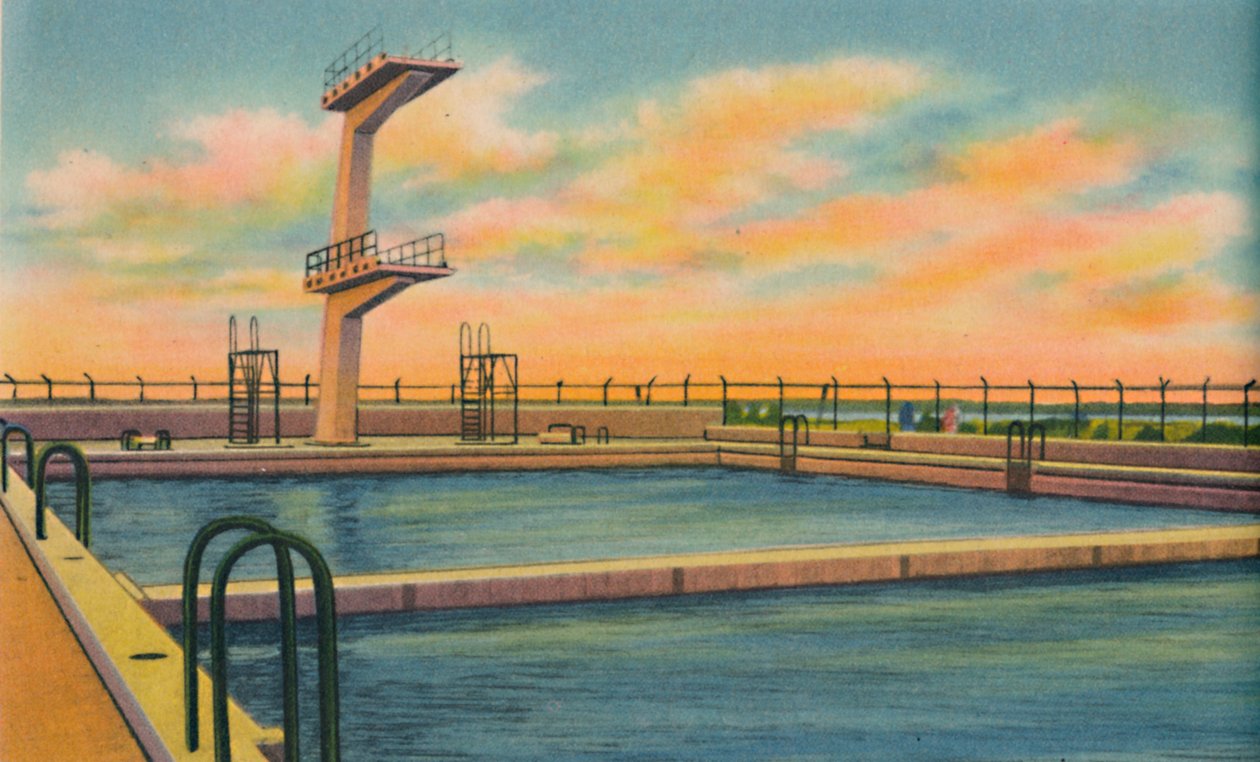Piscine olympique, Barranquilla, années 1940 - Unbekannt