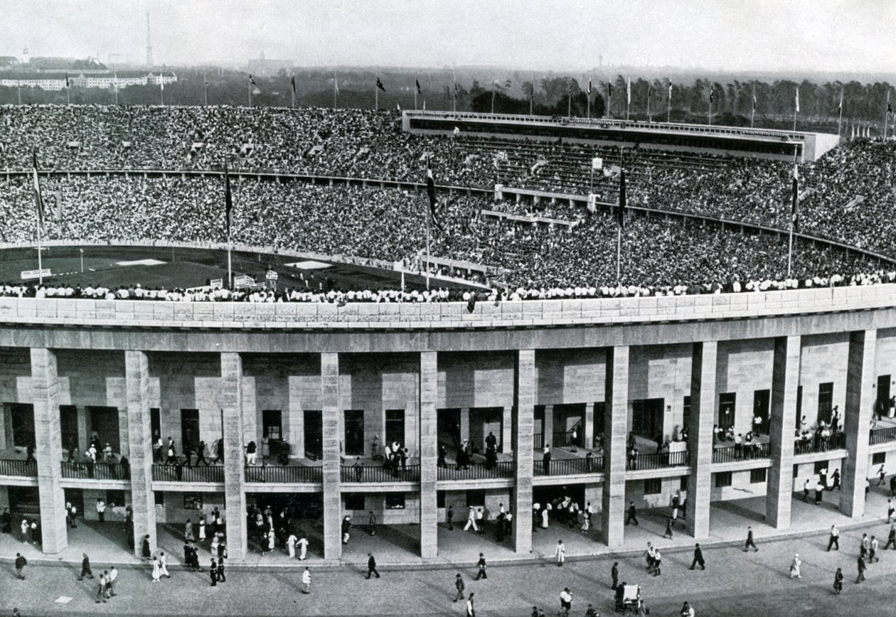 Stade olympique, Berlin, 1936 - Unbekannt