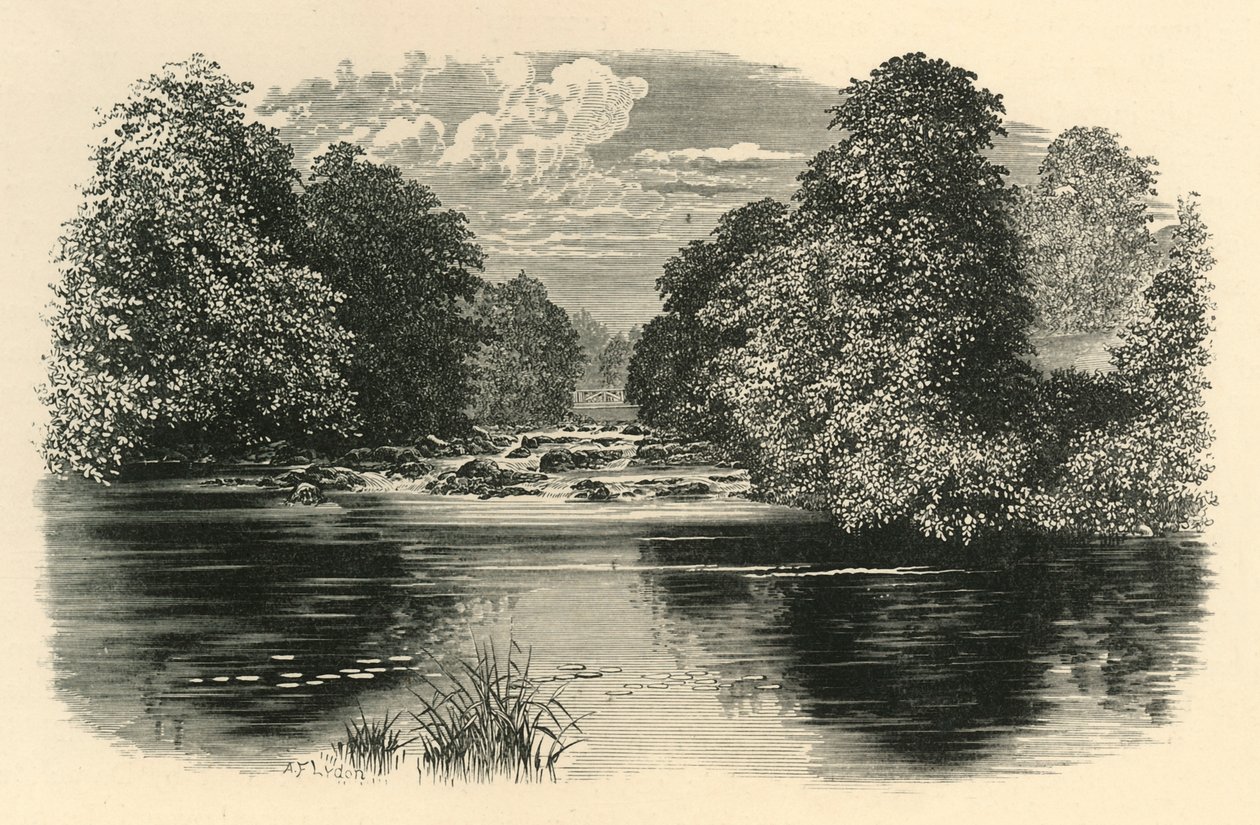 Sur le Brathay, vers 1890 - Unbekannt