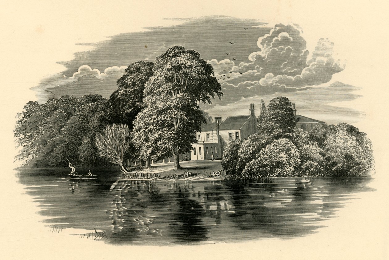 Sur la Lea, vers 1890 - Unbekannt
