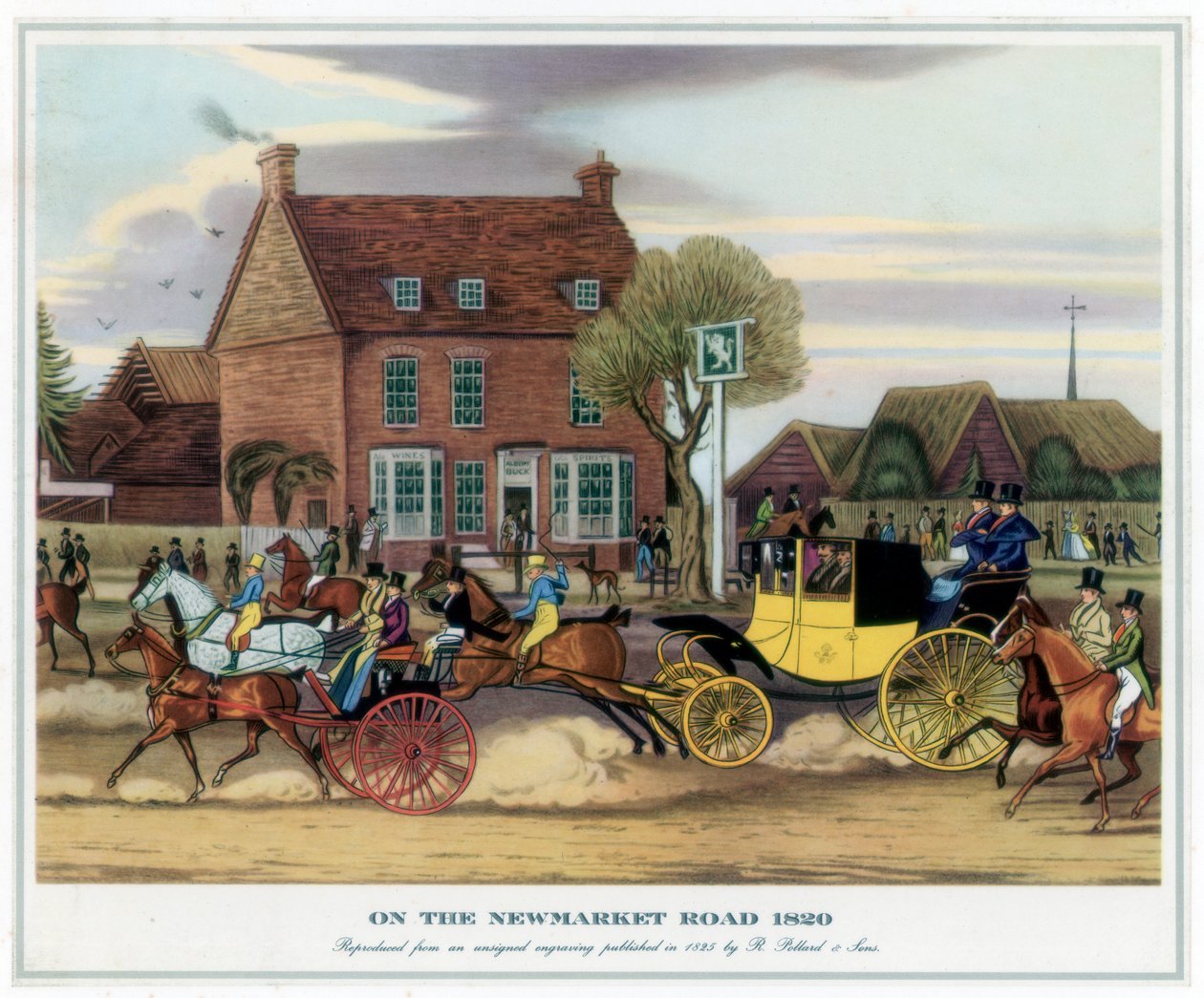 Sur la route de Newmarket, 1820 - Unbekannt