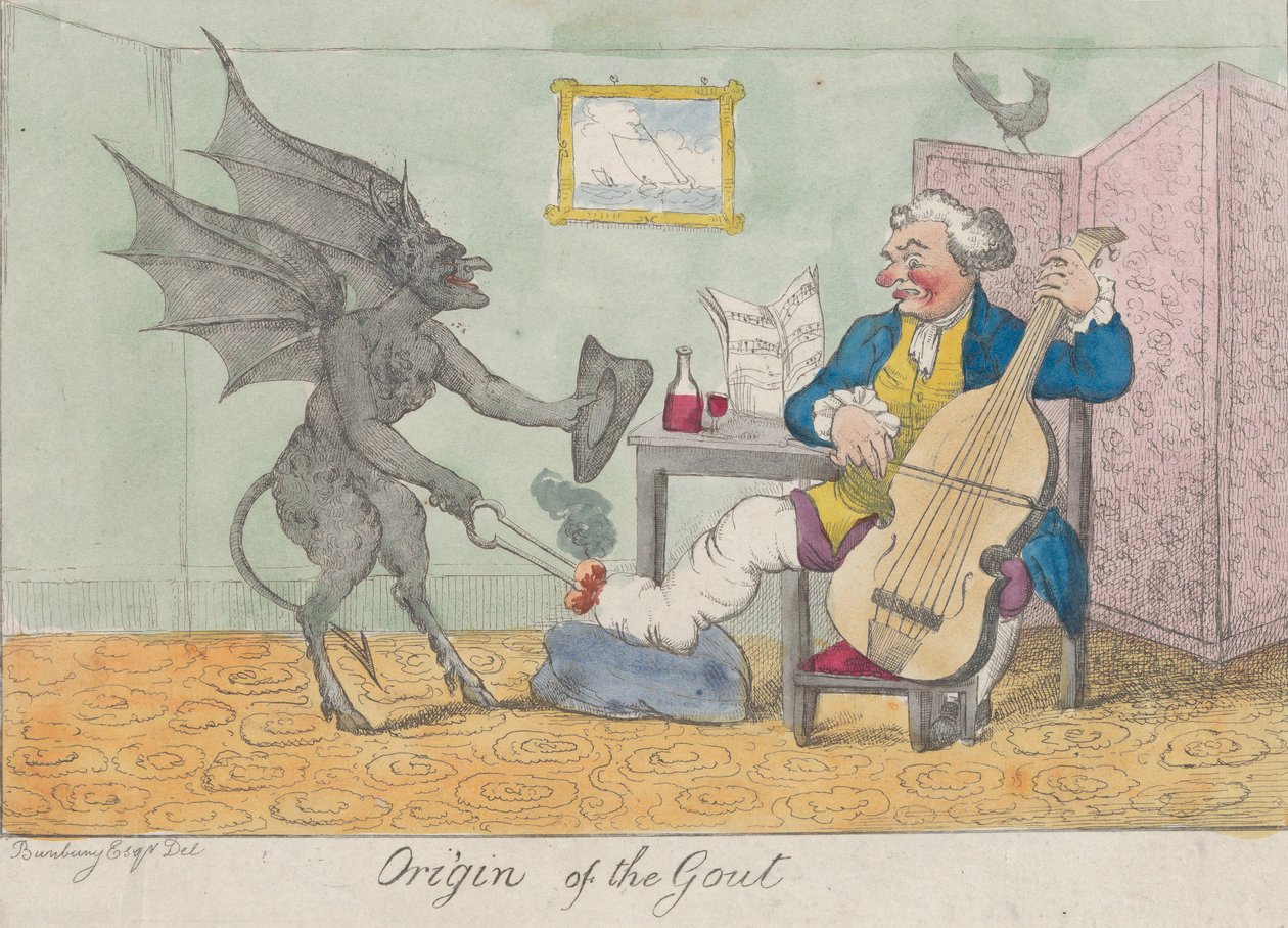 Origine de la goutte, vers 1810 - Unbekannt