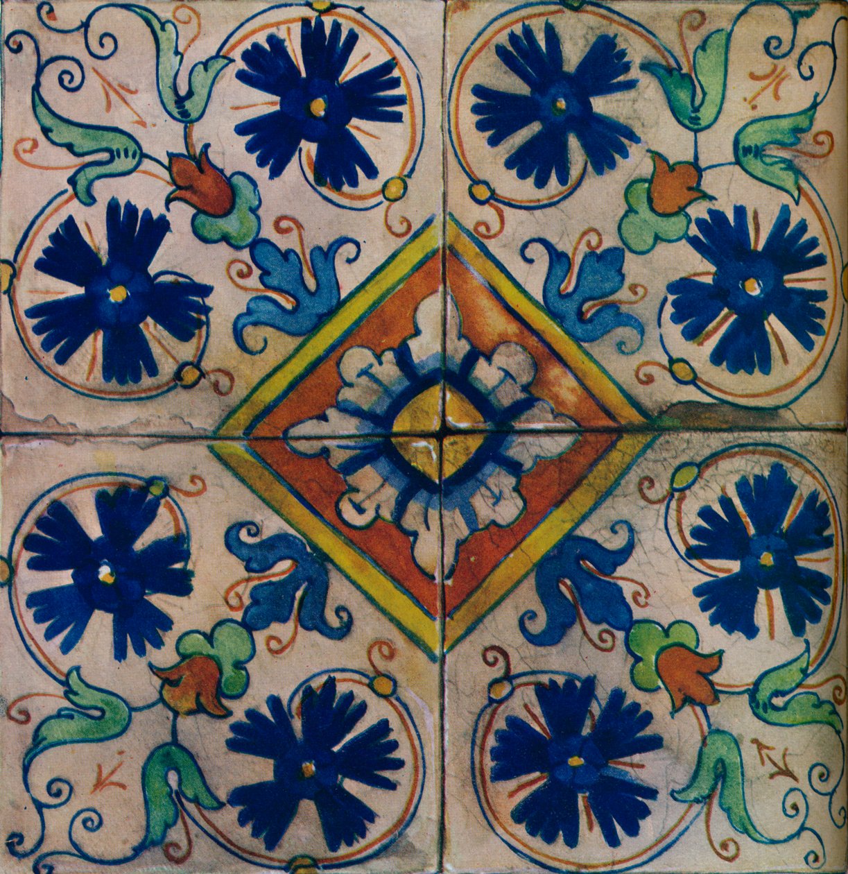 Carreaux Néerlandais Ornementaux, Influence Italienne - Unbekannt