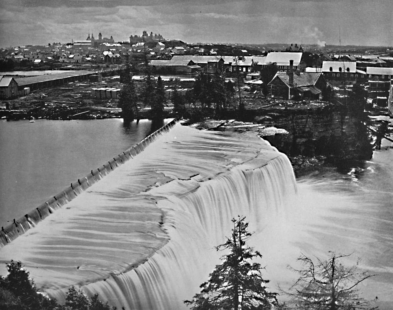 Ottawa, Canada, depuis Rideau Falls, vers 1897 - Unbekannt