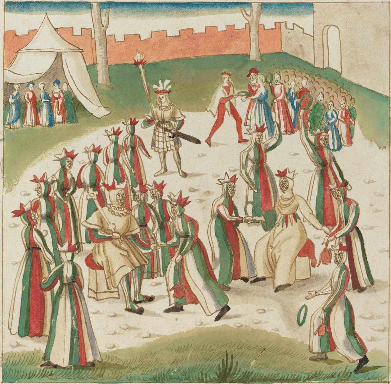Jeux en plein air, vers 1515 - Unbekannt