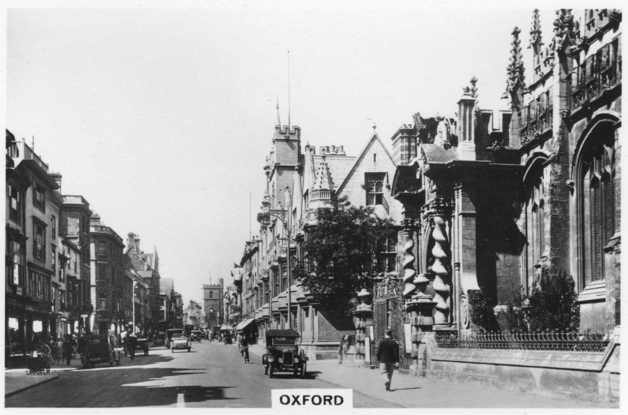 Oxford, 1937 - Unbekannt