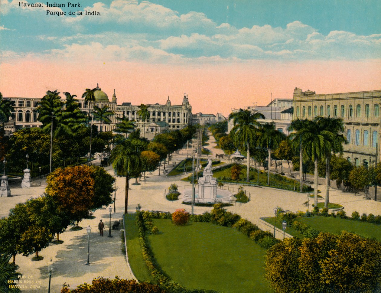 Parque de la India, La Havane, Cuba, vers 1920 - Unbekannt