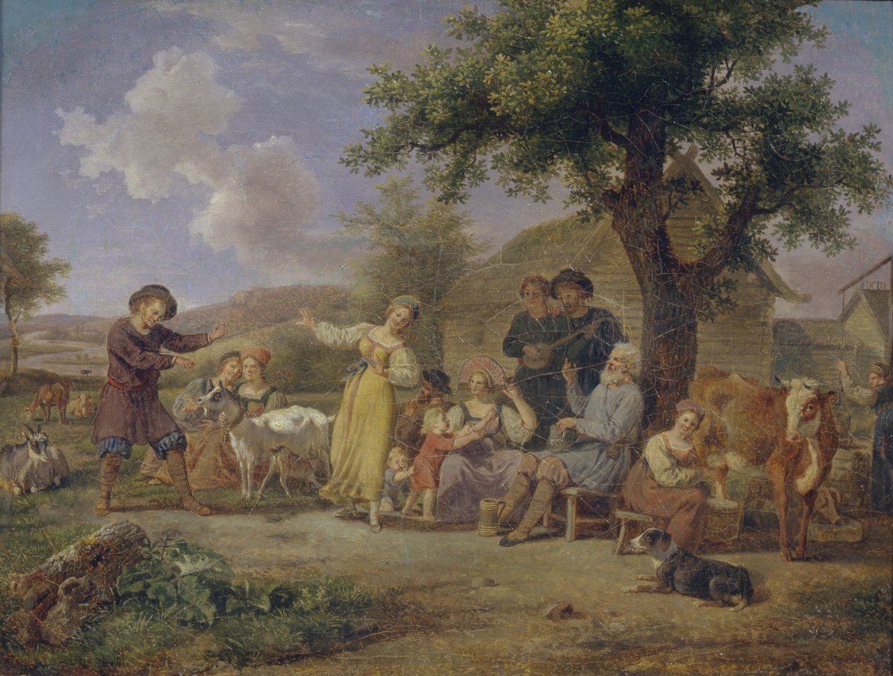 Paysans en fête - Unbekannt