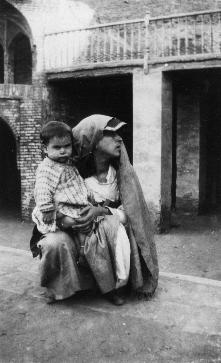 Femme et enfant persans, 1917-1919 - Unbekannt