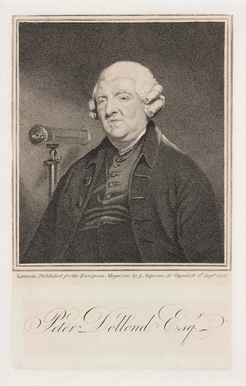 Peter Dollond, opticien anglais, vers 1800 - Unbekannt