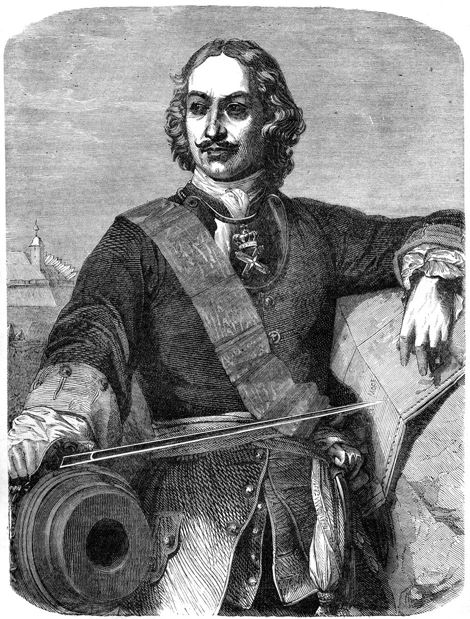Pierre le Grand 1672-1725, 19ème siècle - Unbekannt