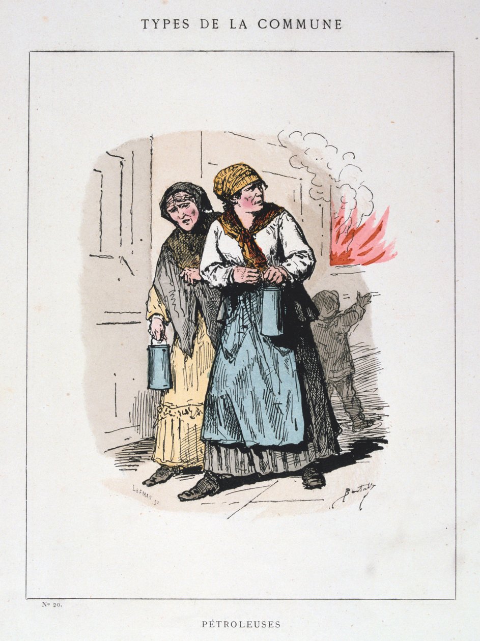 Pétroleuses, Commune de Paris, 1871 - Unbekannt