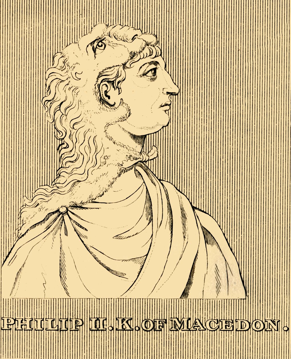 Philippe II, roi de Macédoine, 382-336 av. J.-C., 1830 - Unbekannt