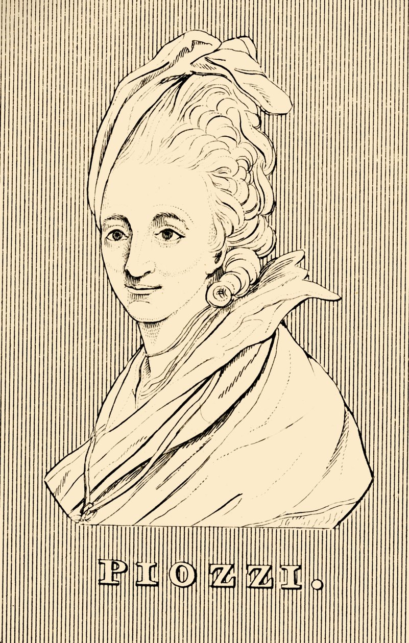 Piozzi, 1741-1821 - Unbekannt