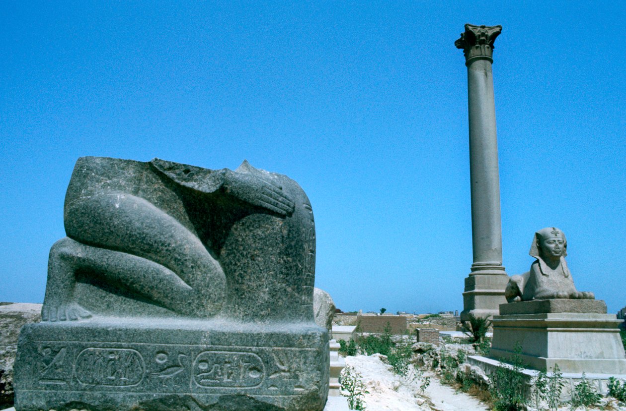 Colonne de Pompée, Alexandrie, Égypte - Unbekannt