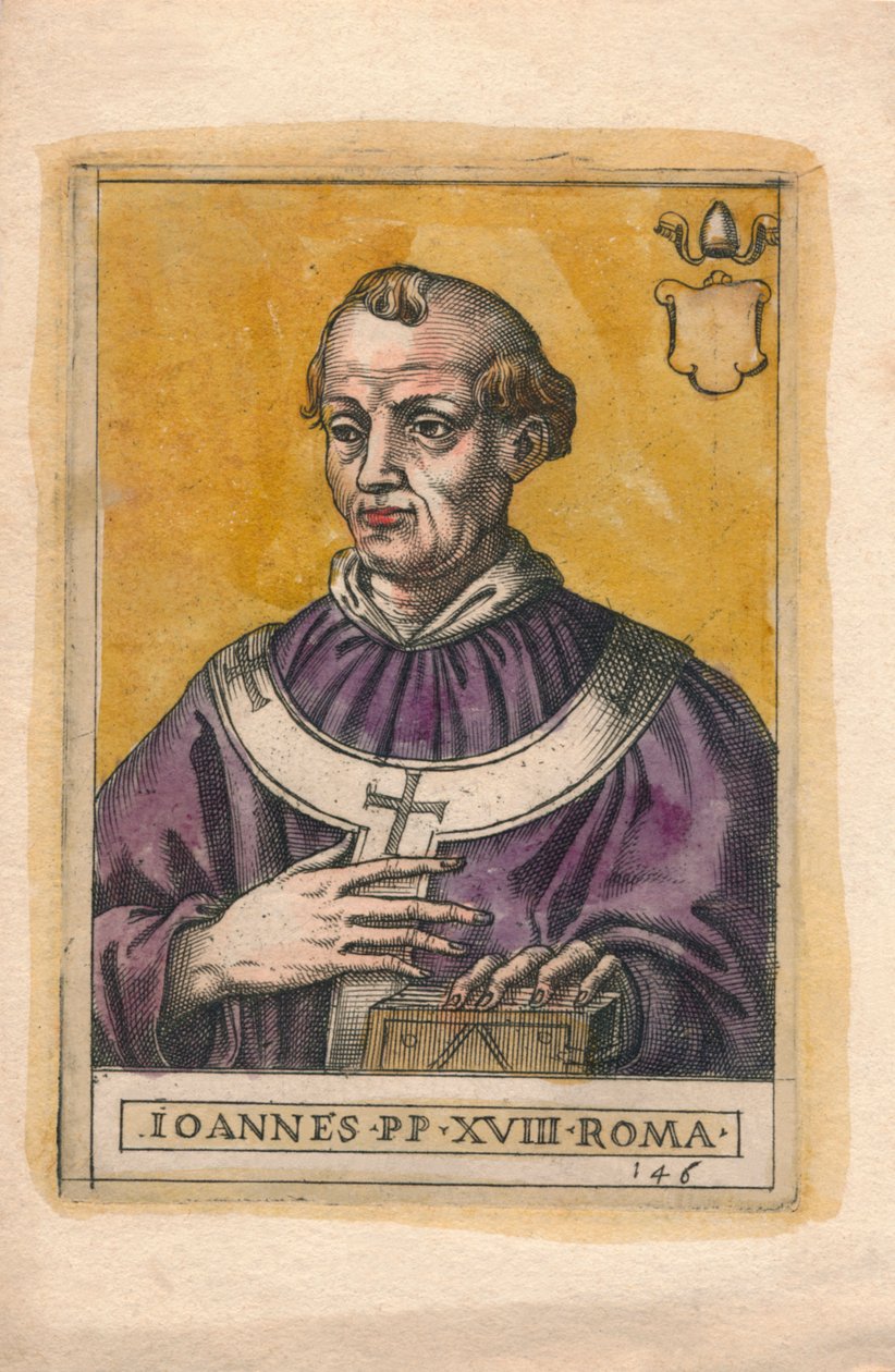 Pape Jean XVIII - Unbekannt