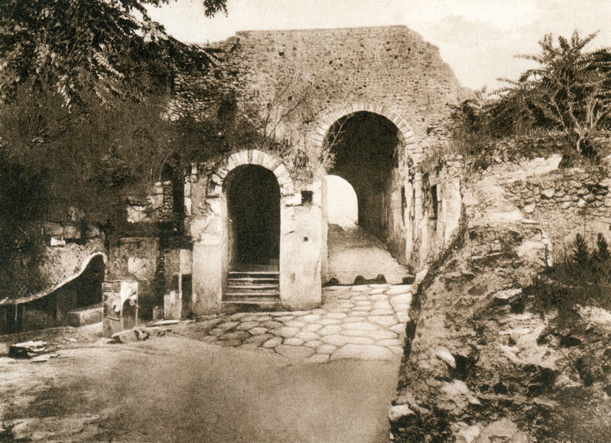 Porta marina, Pompéi, Italie, années 1900 - Unbekannt