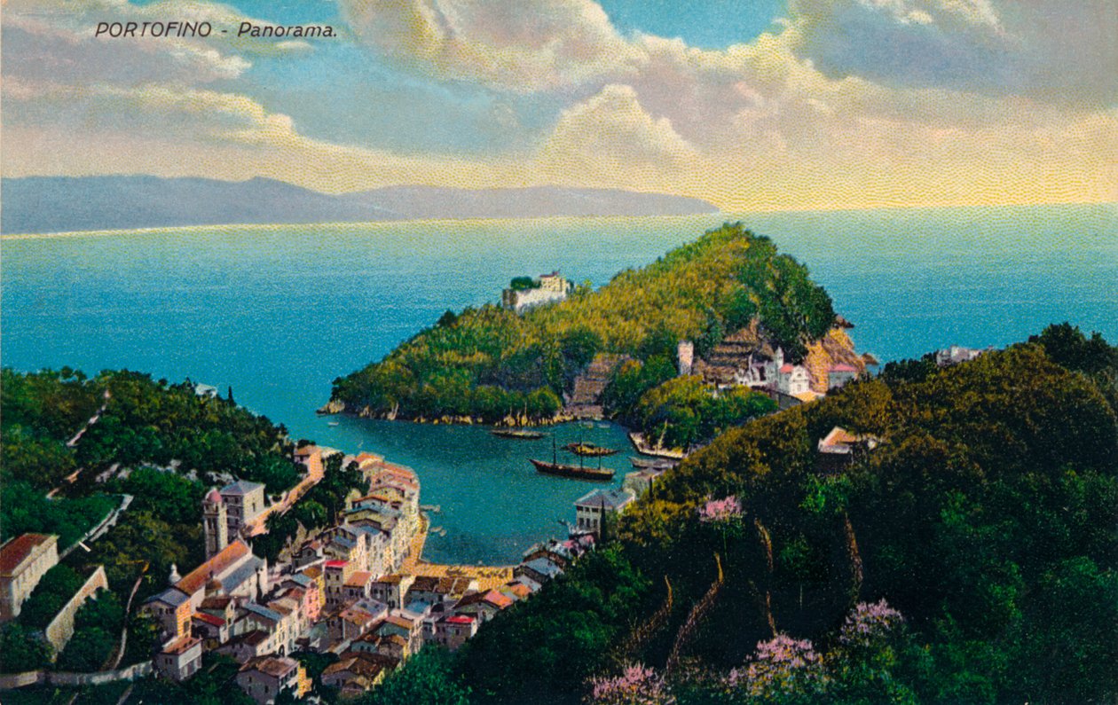 Portofino - Panorama, vers 1890 - Unbekannt