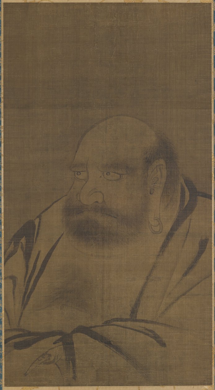 Portrait de Bodhidharma, XIVe siècle - Unbekannt