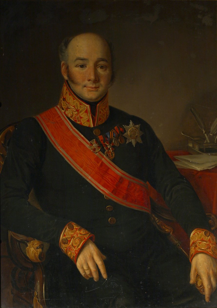 Portrait du comte Vasily Olsufyev - Unbekannt