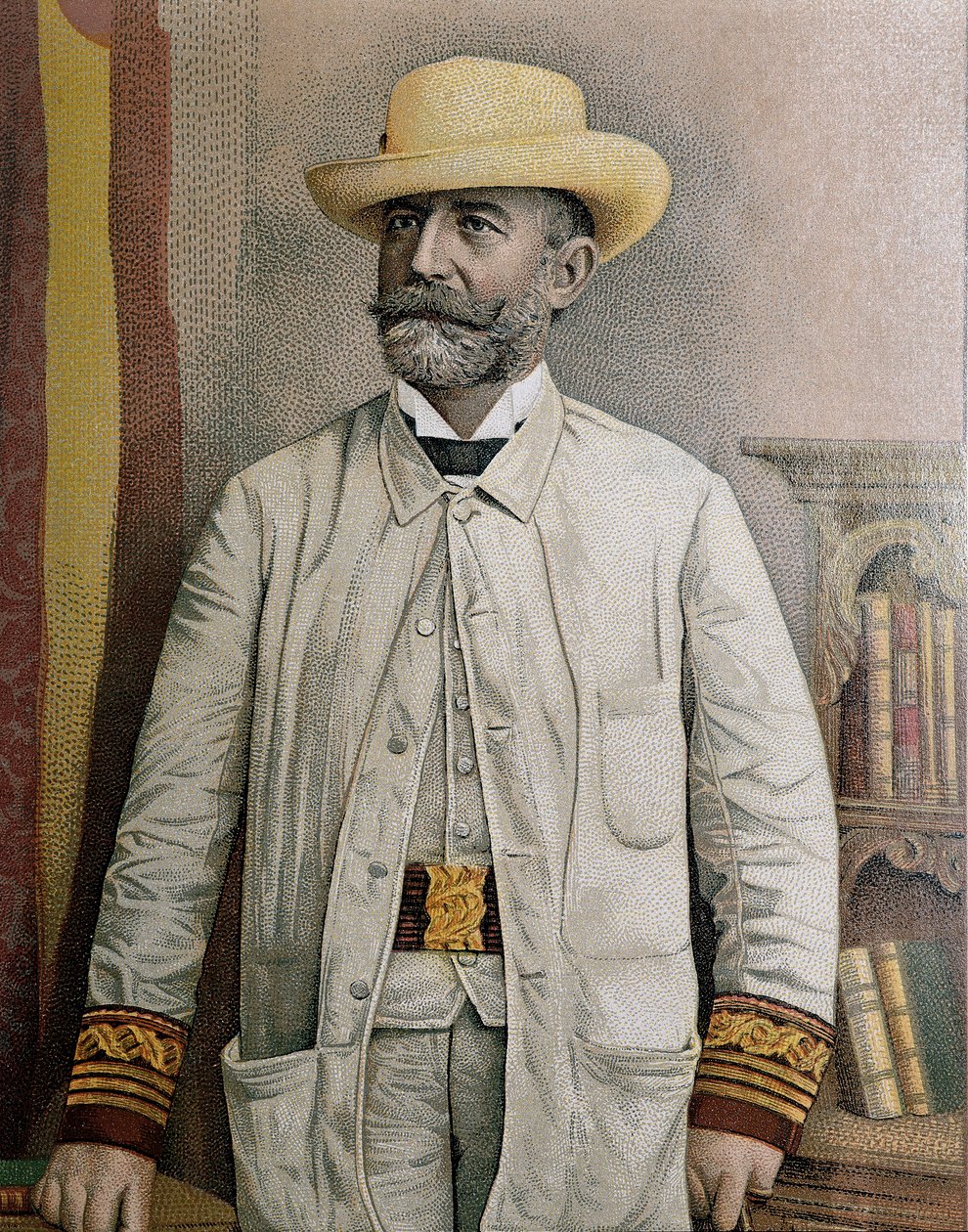 Portrait de Fidel Alonso Santocildes (1844-1895), illustration - Unbekannt