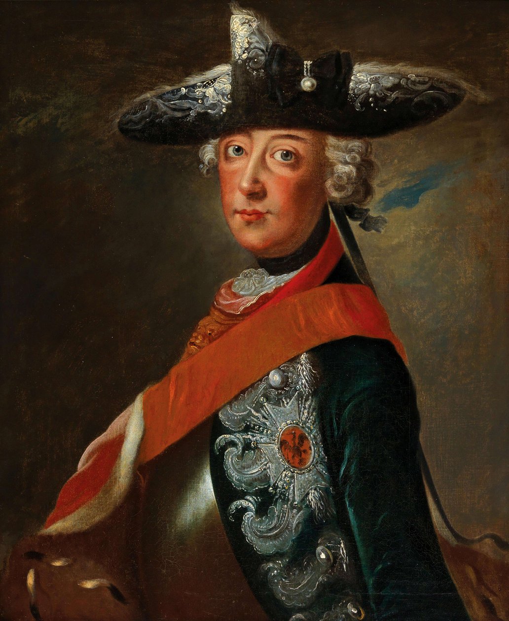 Portrait de Frédéric II de Prusse 1712-1786 - Unbekannt