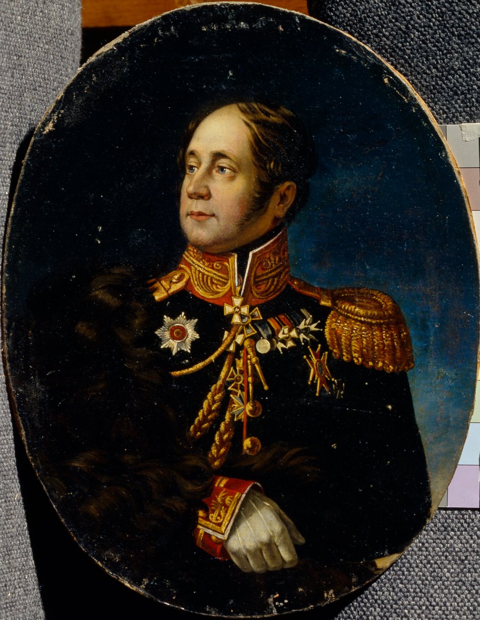 Portrait du général Nikolaï Martemyanovitch Sipyagin 1785-1828 - Unbekannt