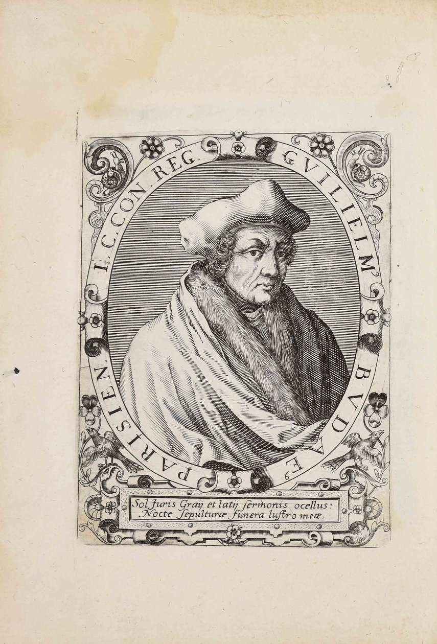 Portrait de Guillaume Budé 1467-1540 - Unbekannt