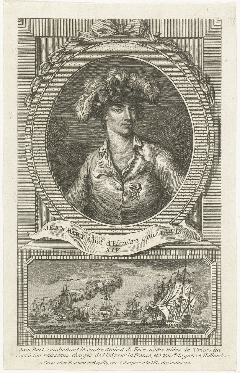 Portrait de Jean Bart 1650-1702, 1694 - Unbekannt