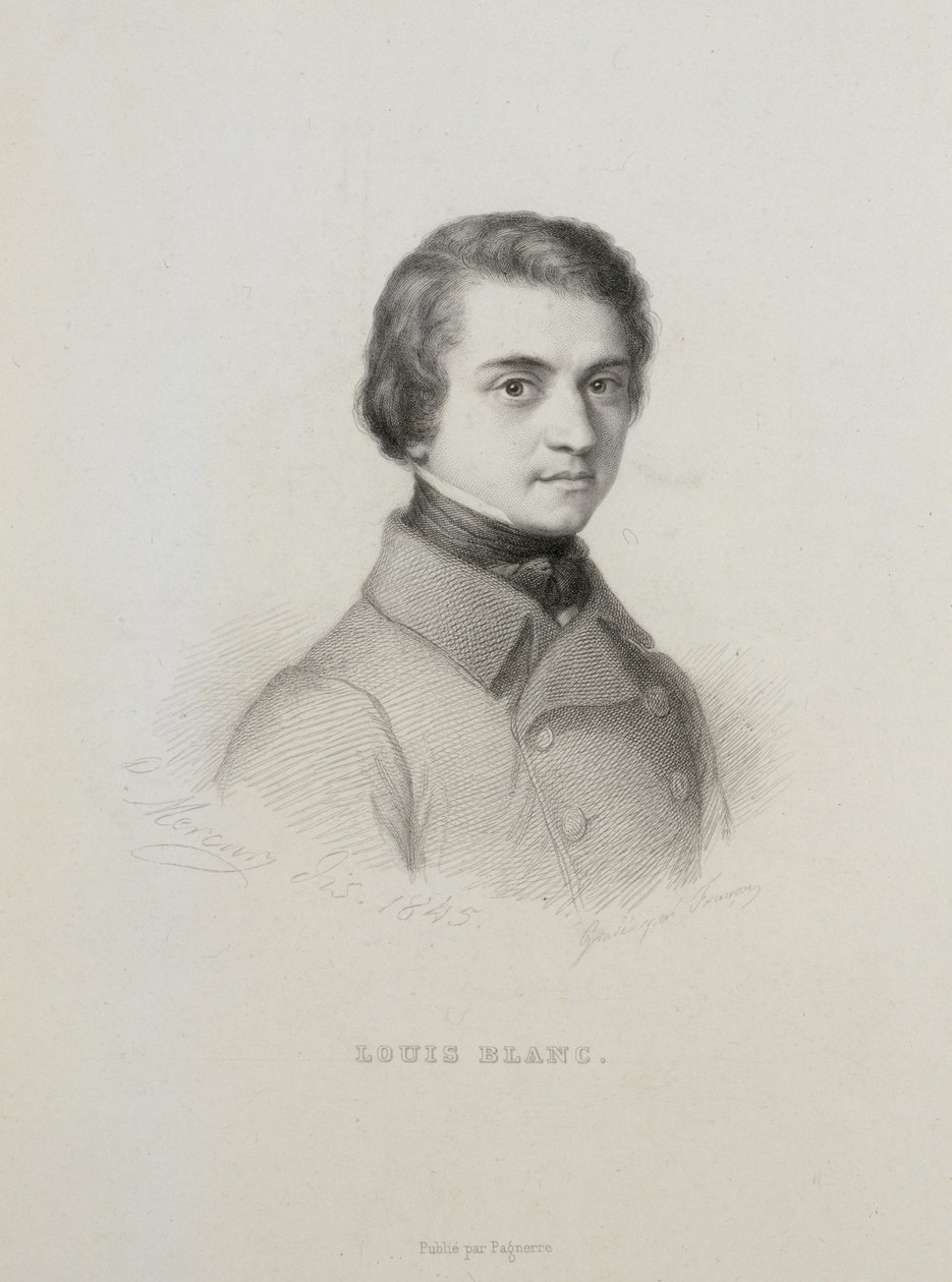 Portrait de Louis Blanc - Unbekannt