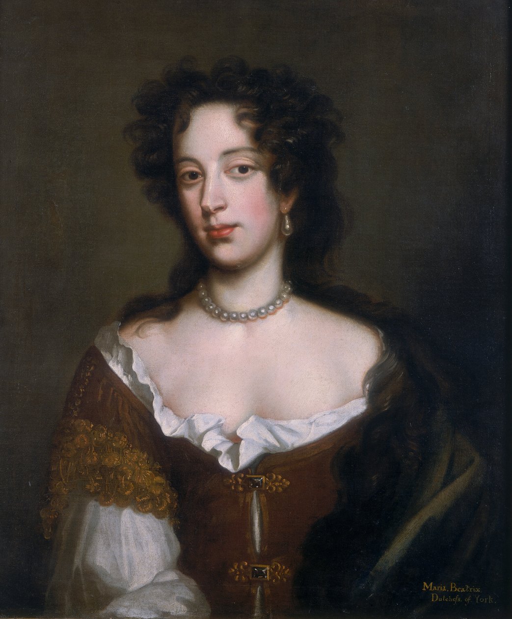 Portrait de Marie de Modène - Unbekannt