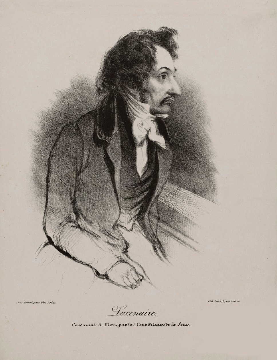 Portrait de Pierre-François Lacenaire - Unbekannt