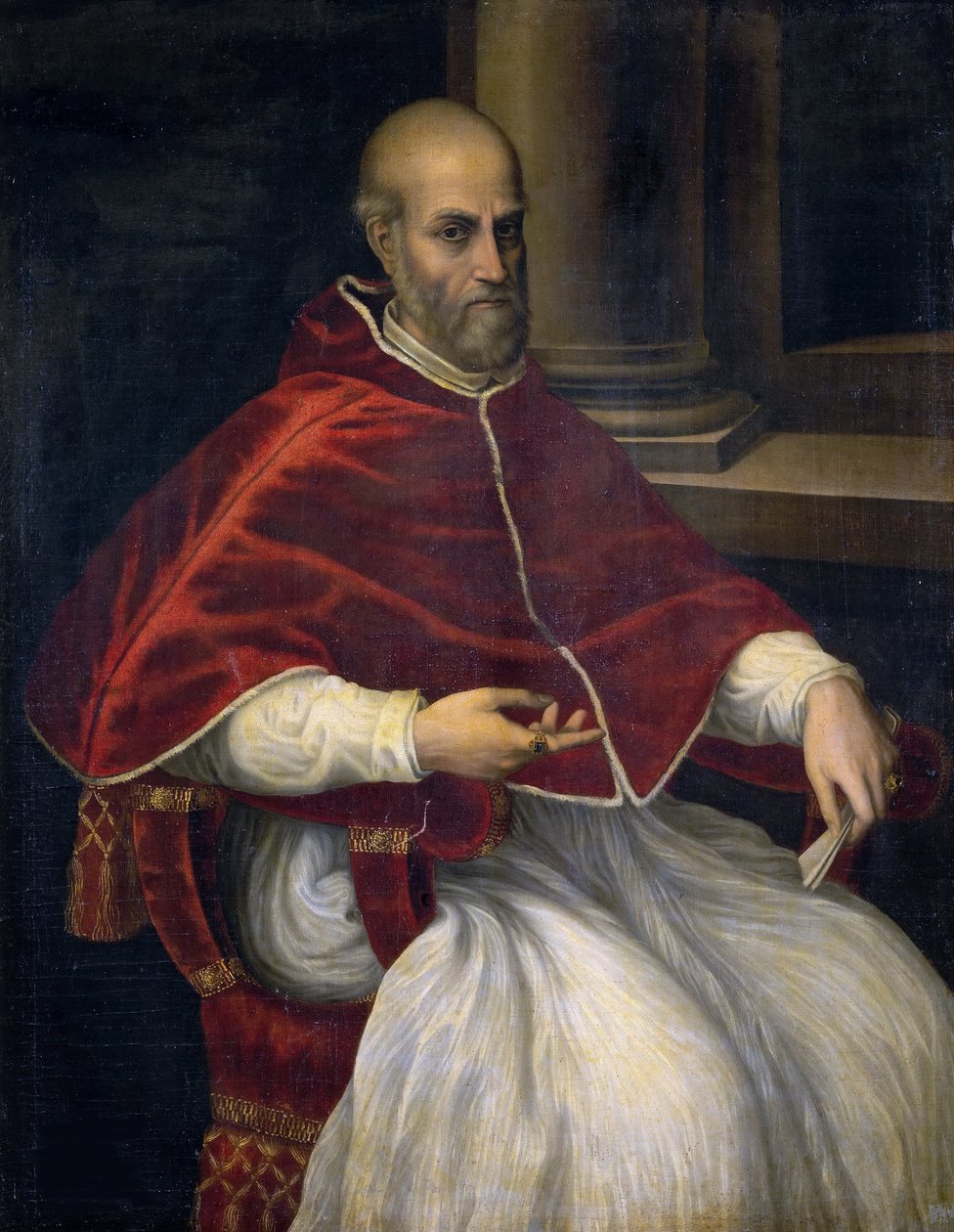 Portrait du Pape Marcel II 1501-1555 - Unbekannt