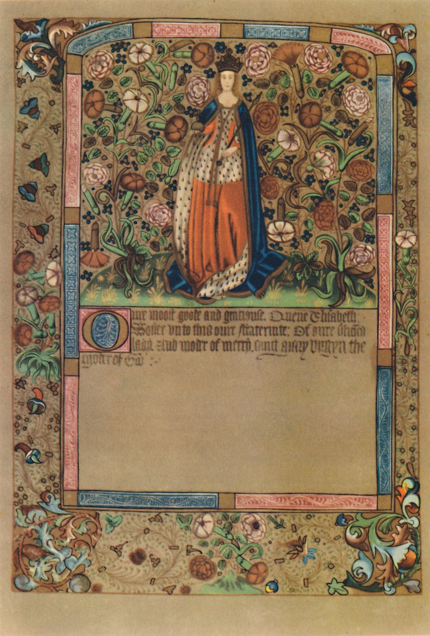 Portrait de la reine Elizabeth..., vers 1441-1689, 1948 - Unbekannt