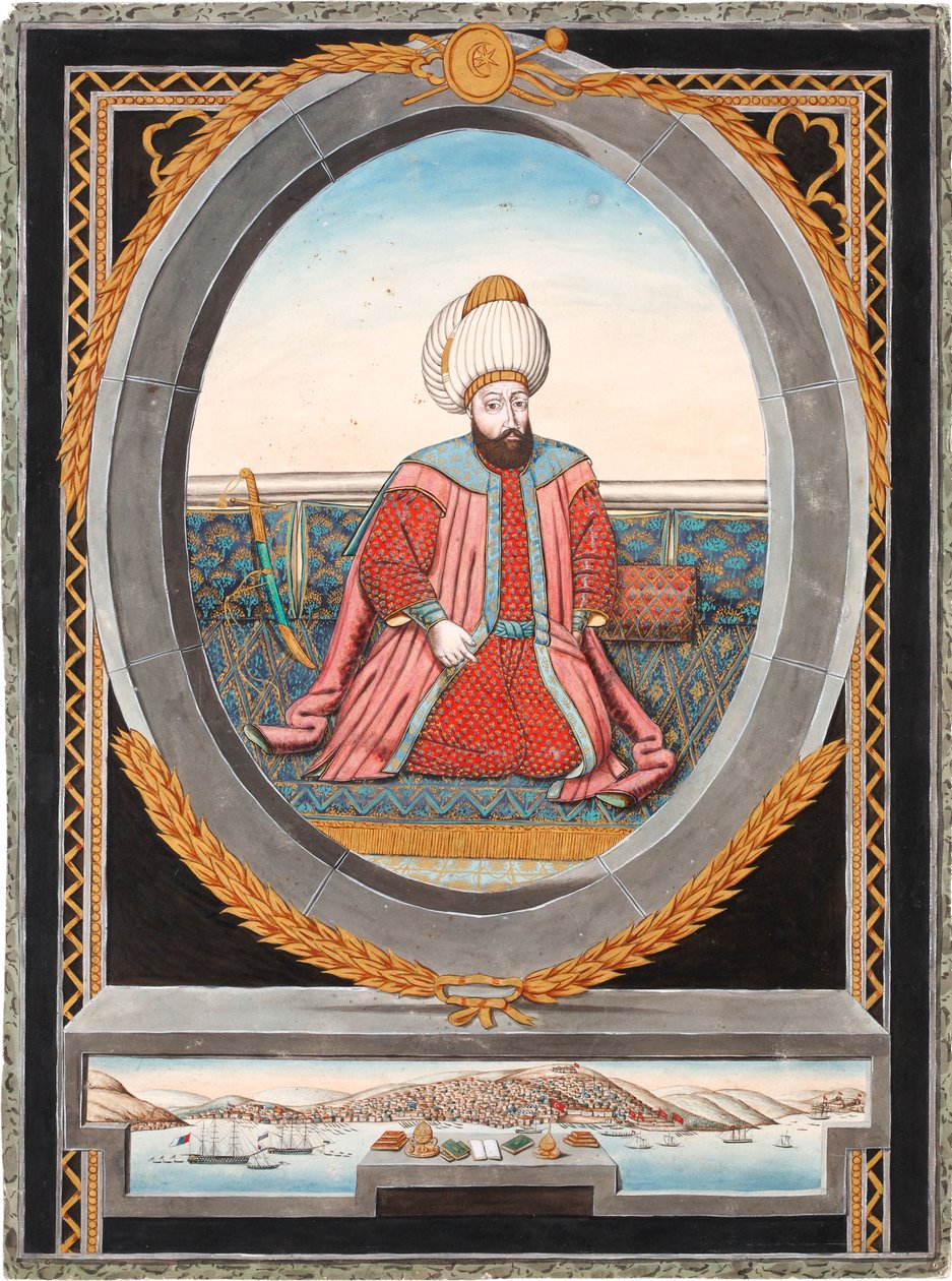 Portrait du sultan Murad II 1404-1451 - Unbekannt
