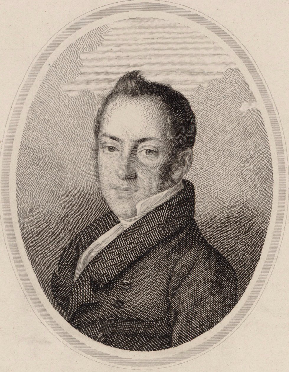 Portrait du compositeur Saverio Mercadante 1795-1870 - Unbekannt