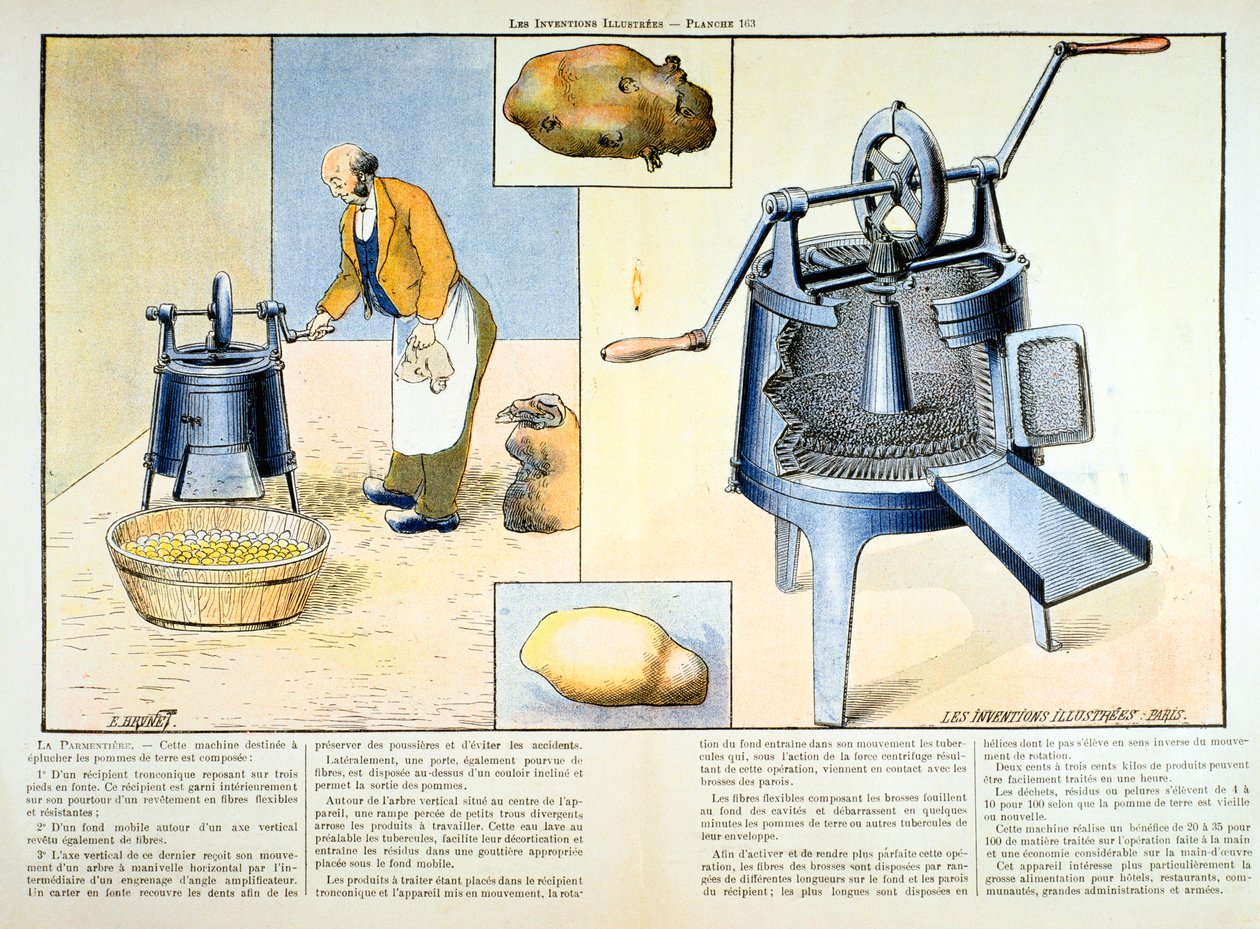 Éplucheur de pommes de terre, 1899 - Unbekannt