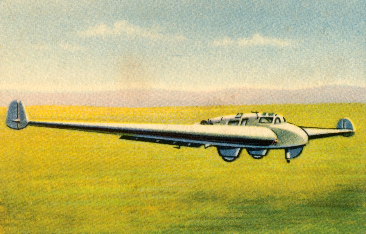 Avion à aile volante motorisée - Unbekannt