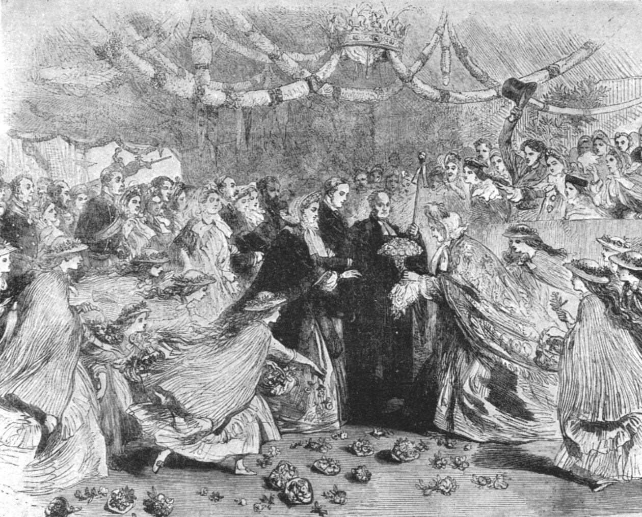 Arrivée de la princesse Alexandra en Angleterre, 1863..., 1901 - Unbekannt