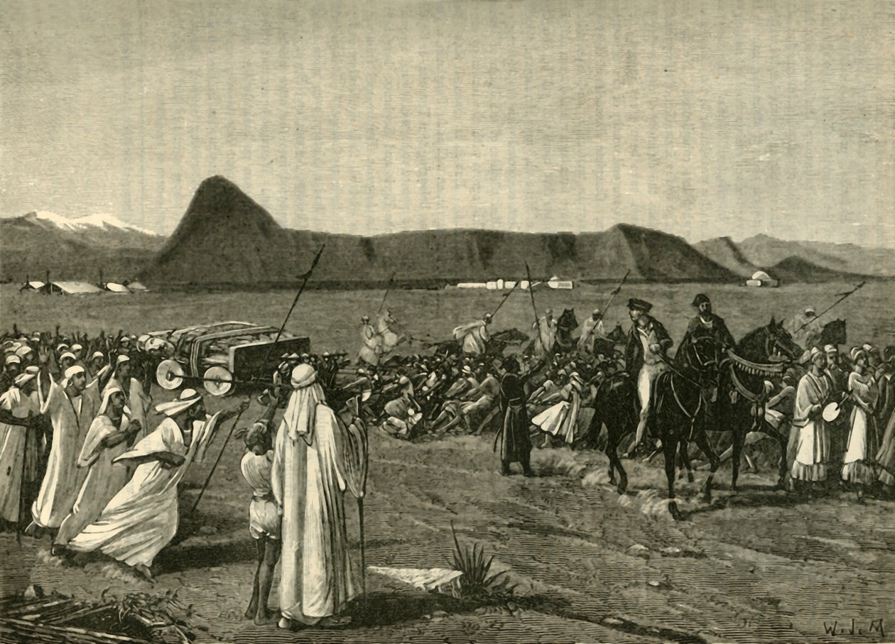 Procession du taureau, 1890 - Unbekannt