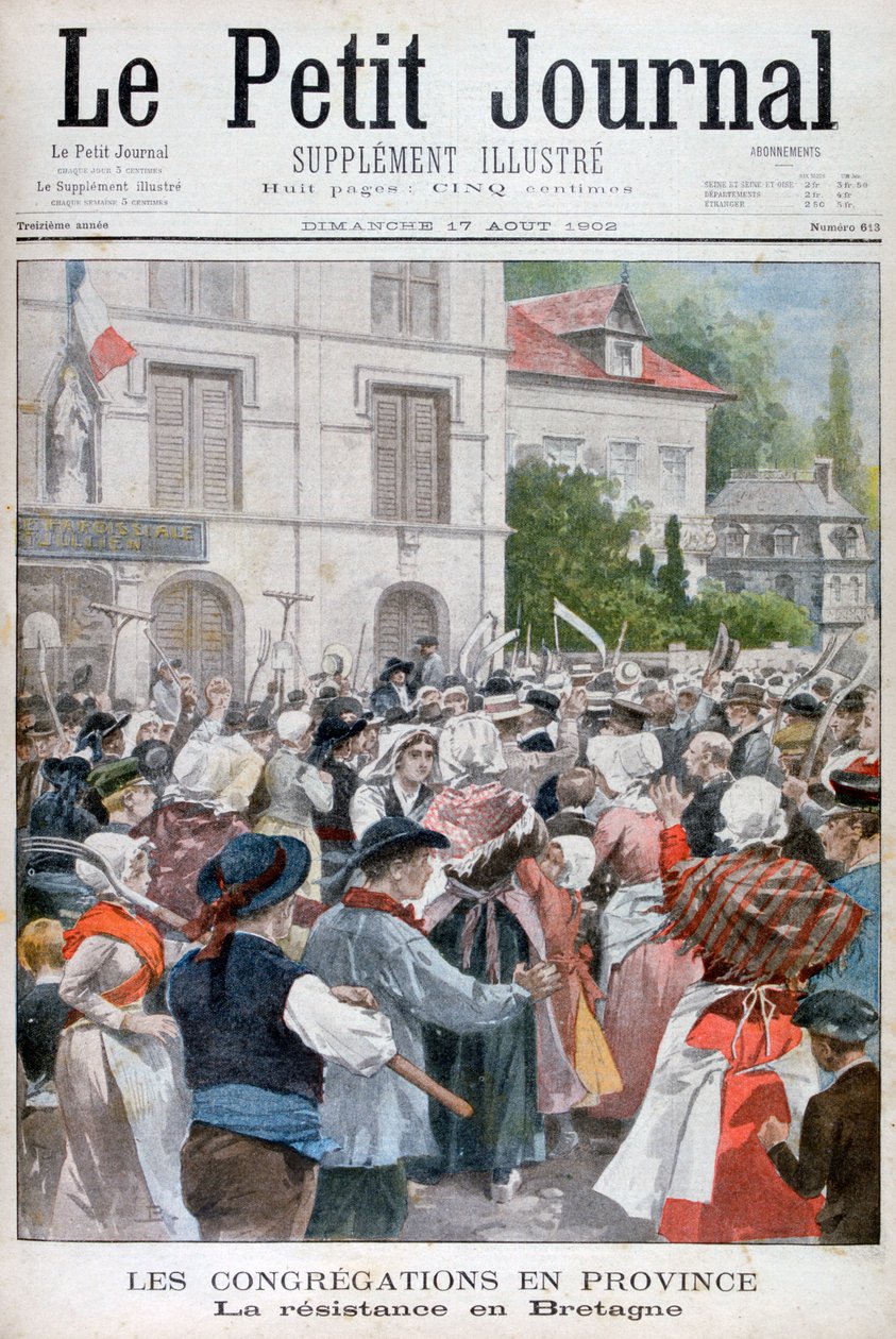 Protestation en Bretagne, 1902 - Unbekannt