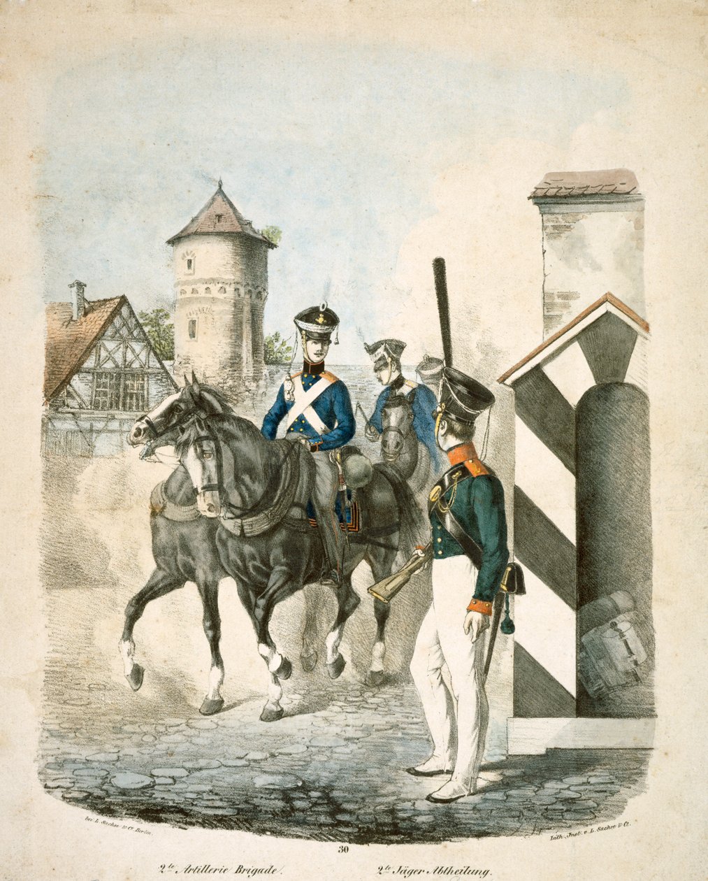 Soldats prussiens - Unbekannt