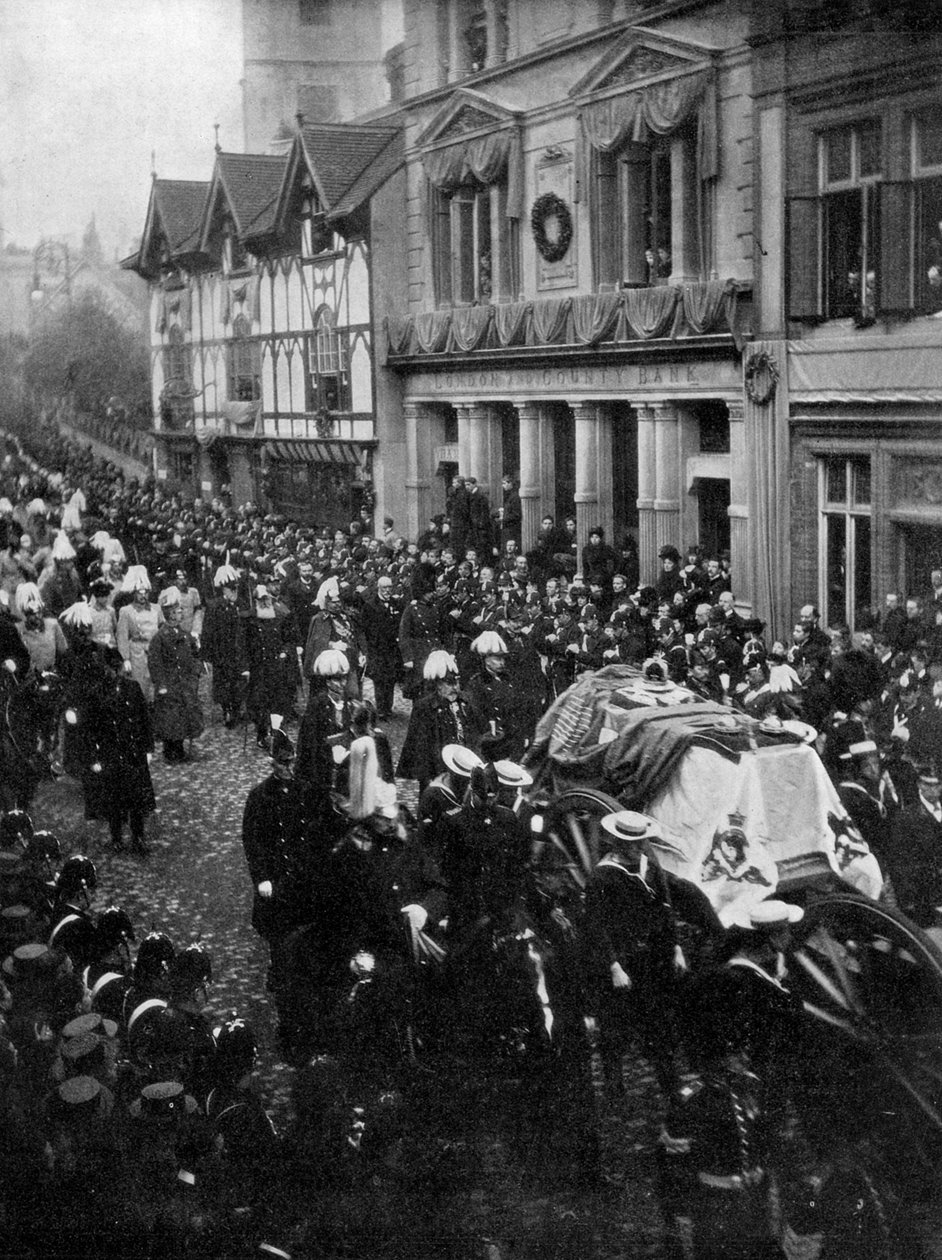Procession funéraire de la reine Victoria, 1901 - Unbekannt