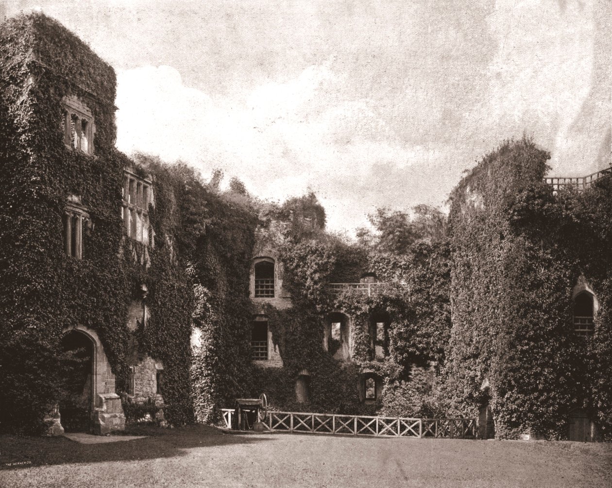 Château de Raglan, Monmouthshire, Pays de Galles, 1894 - Unbekannt